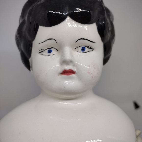 Vintage 17" German China Head Doll - Picture 12 of 12
